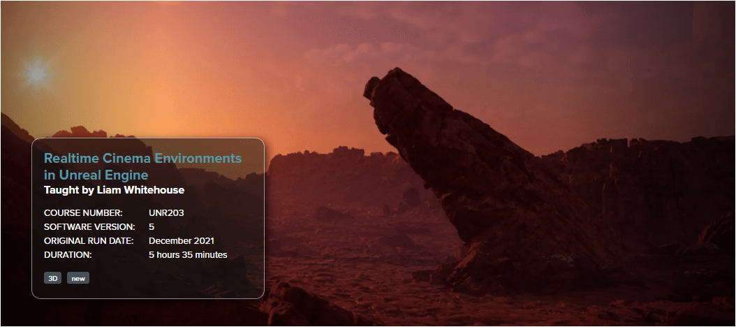 Скачать Окружение в реальном времени в Unreal Engine 5 - FXPHD (2021)