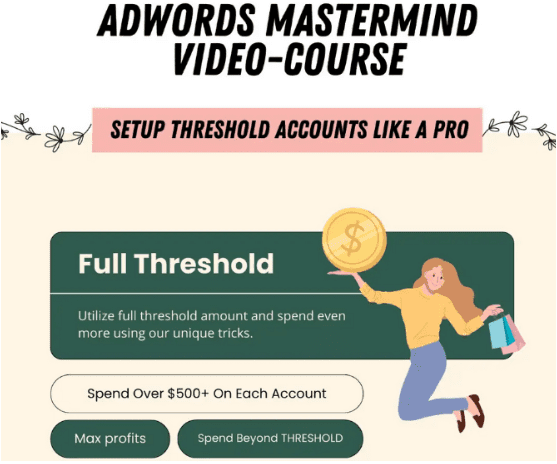 Скачать Adwords аккаунты за 6$ с рекламным балансом 350$ - ADWORDS MASTERMIND (2023)